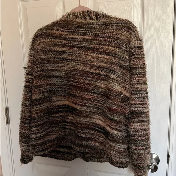 Green & Brown Cardigan - Picture 2 of 3